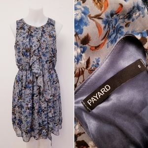 PAYARD Ruffle Front Floral Dress, S